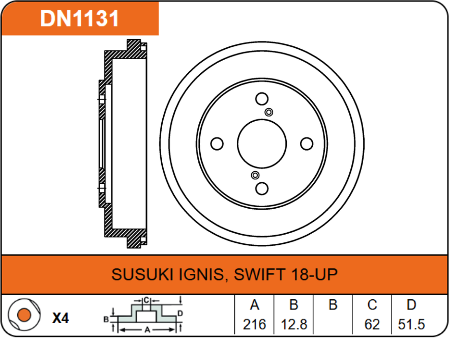 Producto NiBK DN1131