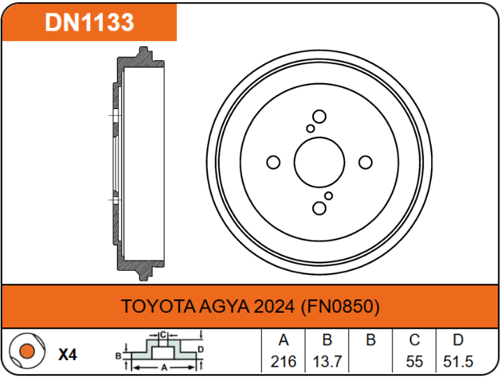 Producto NiBK DN1133