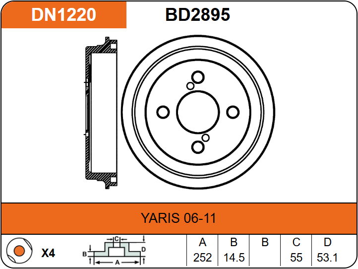 Producto NiBK DN1220