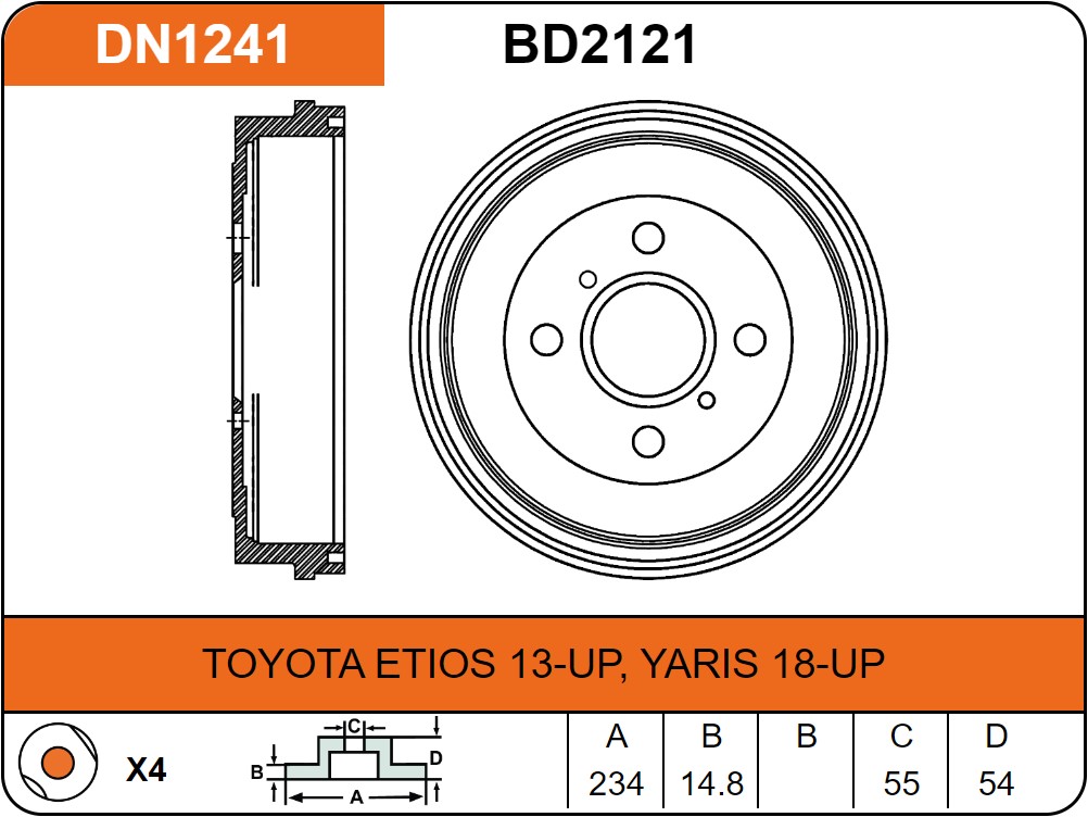 Producto NiBK DN1241