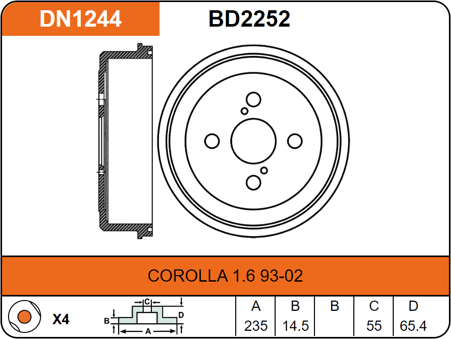 Producto NiBK DN1244