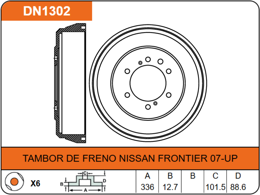 Producto NiBK DN1302