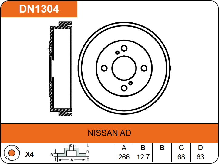 Producto NiBK DN1304
