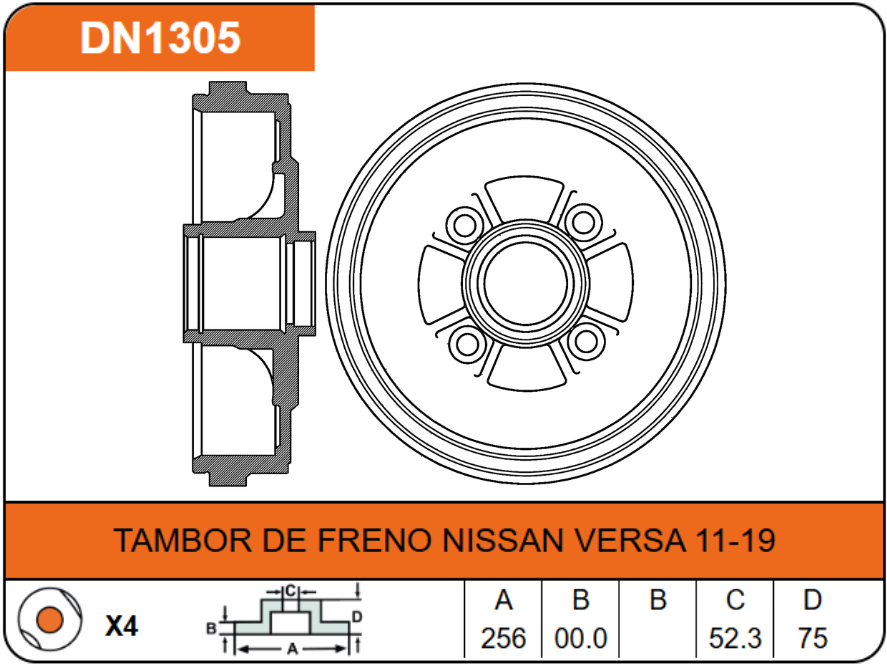 Producto NiBK DN1305