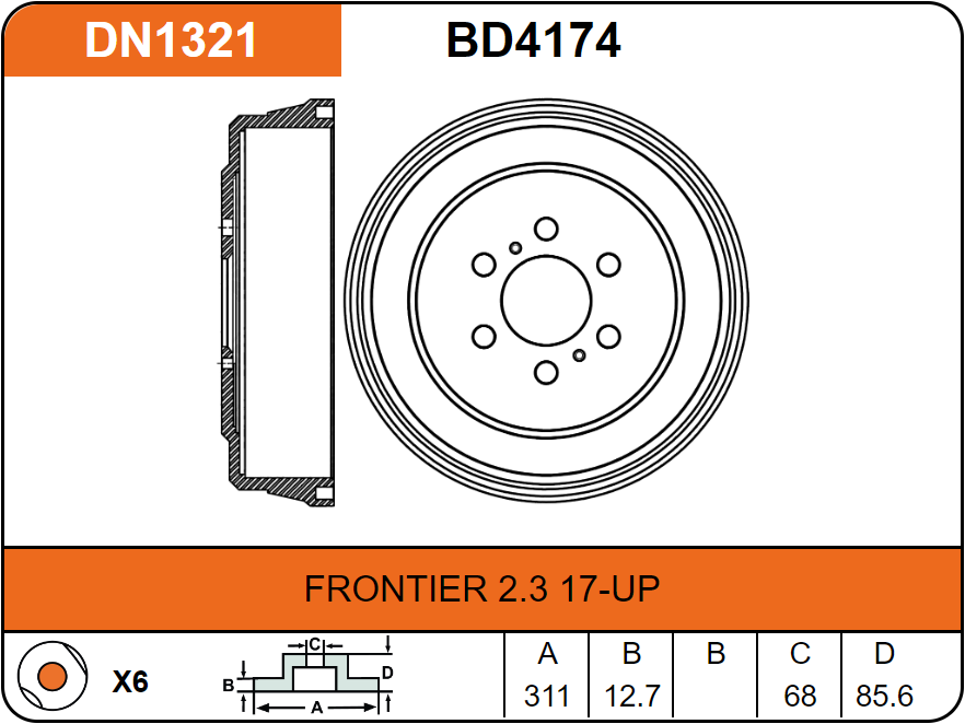 Producto NiBK DN1321
