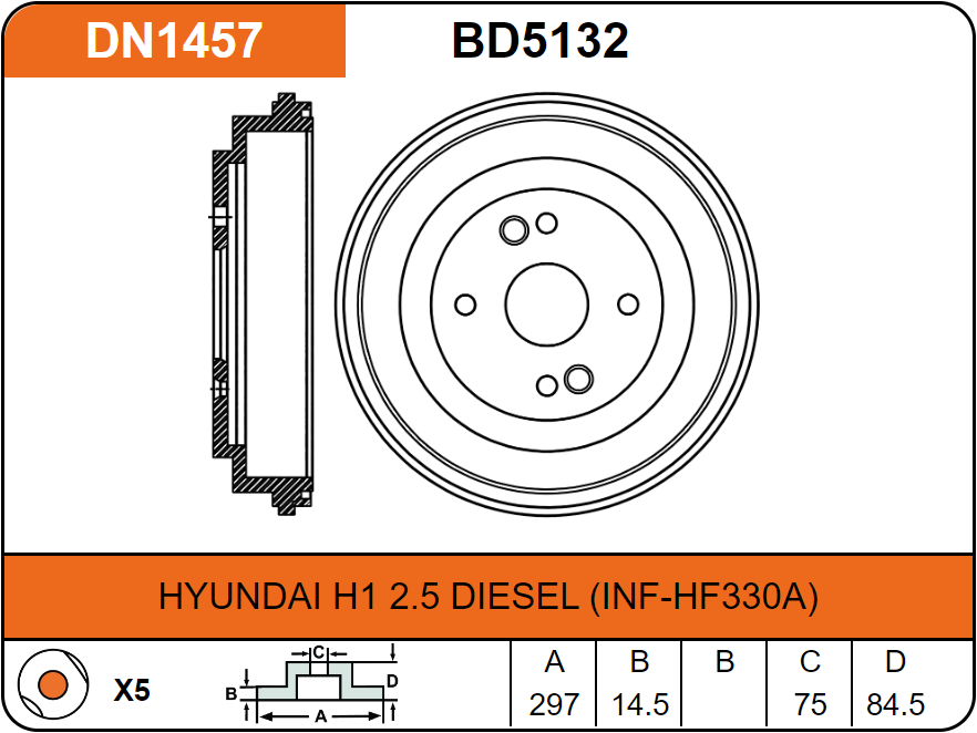 Producto NiBK DN1457