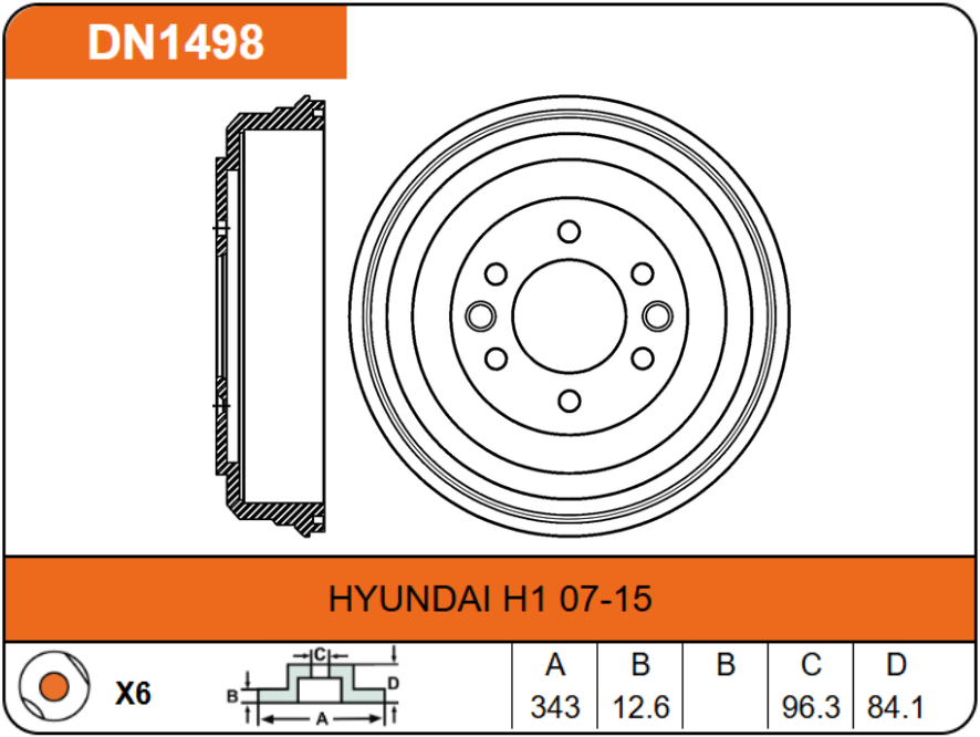 Producto NiBK DN1498