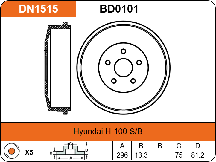 Producto NiBK DN1515