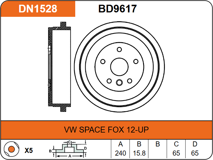 Producto NiBK DN1528