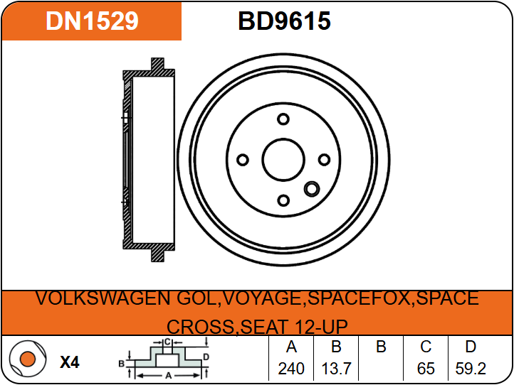 Producto NiBK DN1529