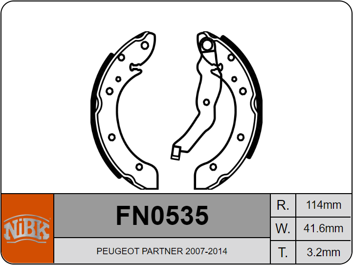 Producto NiBK FN0535