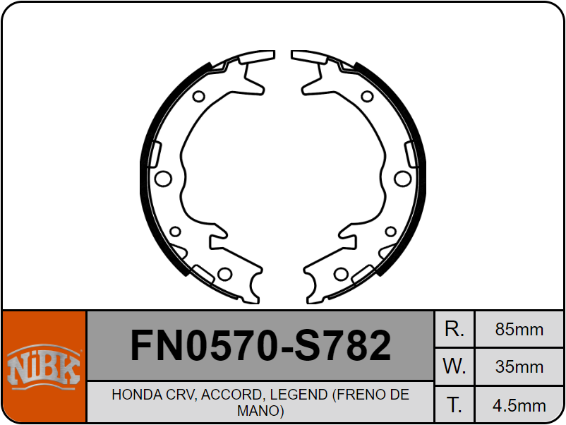 Producto NiBK FN0570