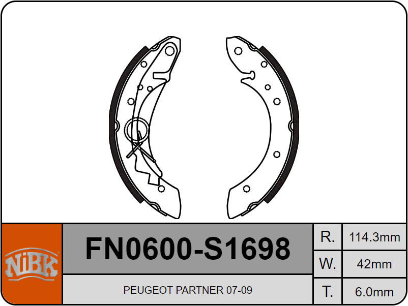 Producto NiBK FN0600