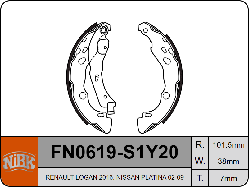 Producto NiBK FN0619