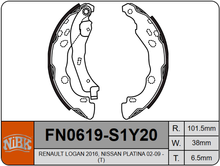 Producto NiBK FN0619