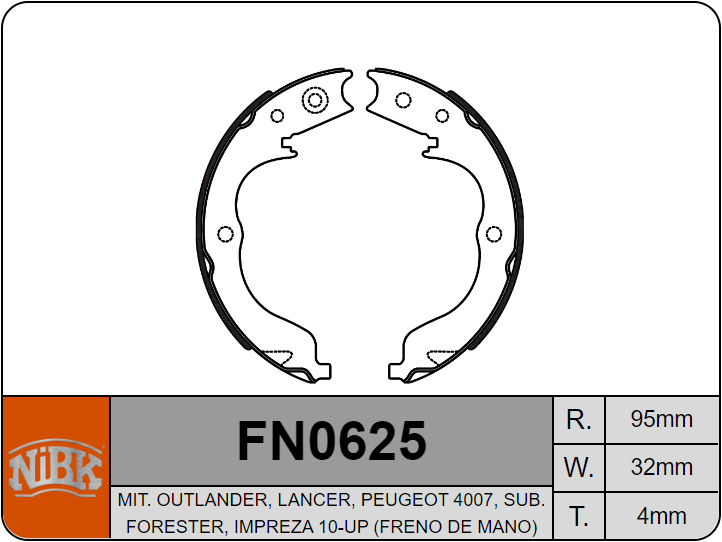 Producto NiBK FN0625