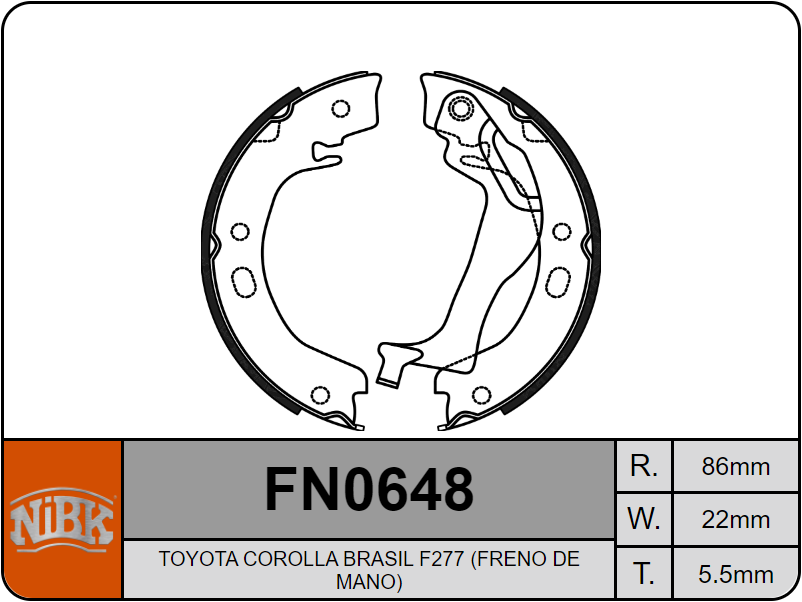 Producto NiBK FN0648