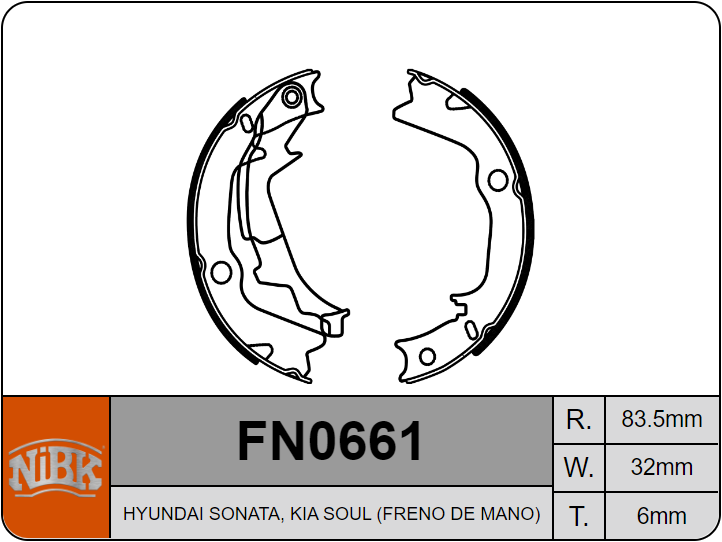 Producto NiBK FN0661