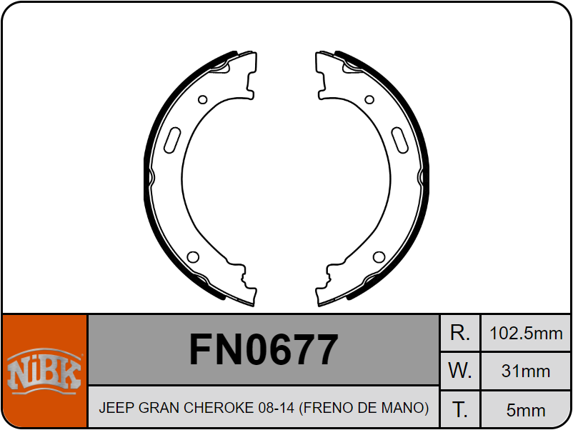 Producto NiBK FN0677