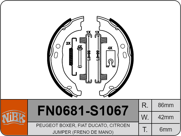 Producto NiBK FN0681