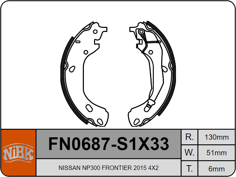 Producto NiBK FN0687