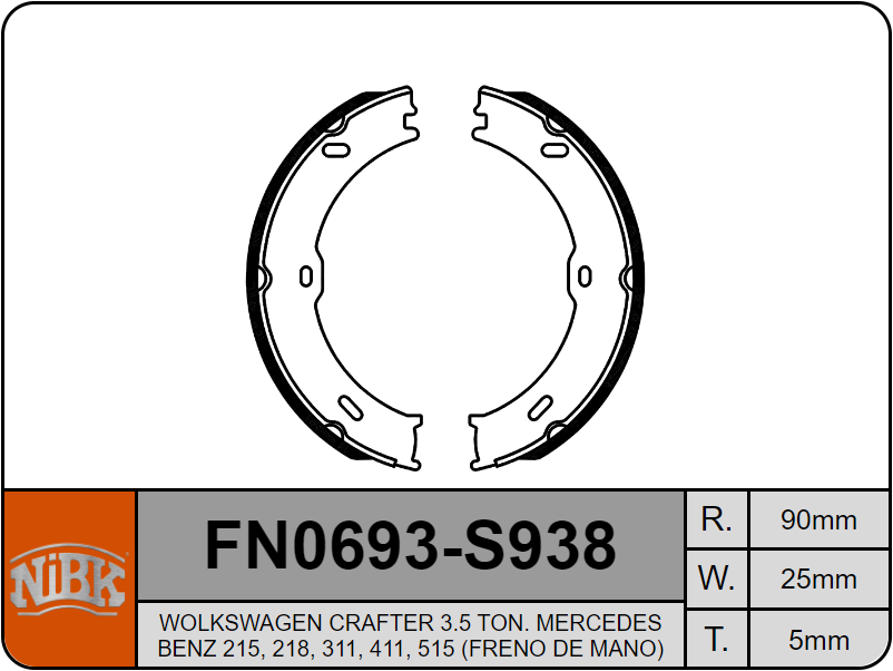 Producto NiBK FN0693