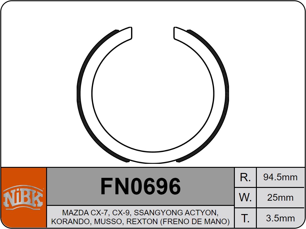 Producto NiBK FN0696