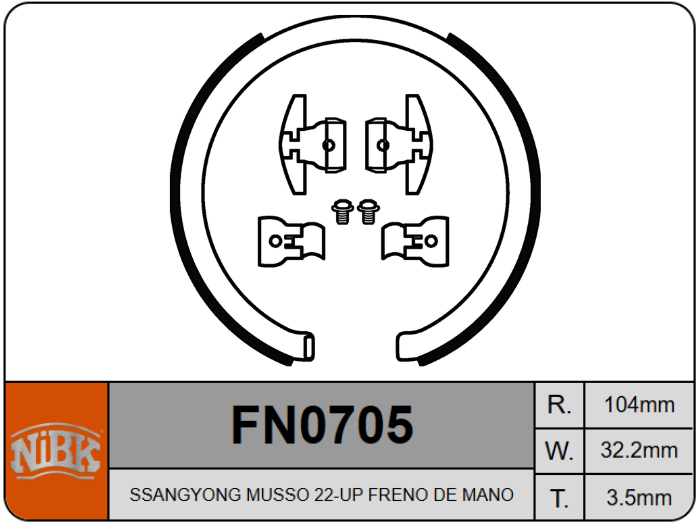 Producto NiBK FN0705