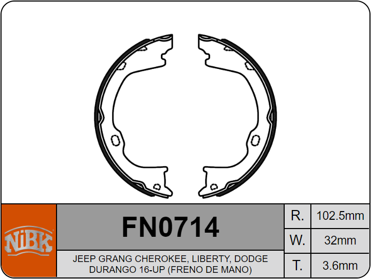Producto NiBK FN0714