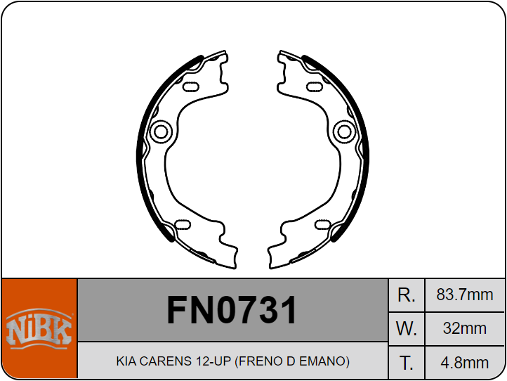 Producto NiBK FN0731