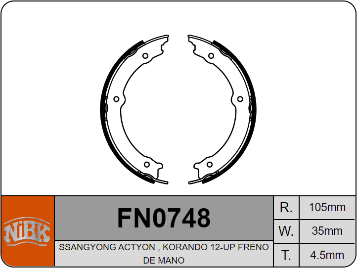 Producto NiBK FN0748