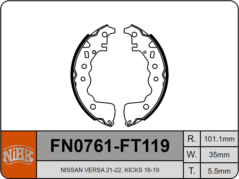Producto NiBK FN0761