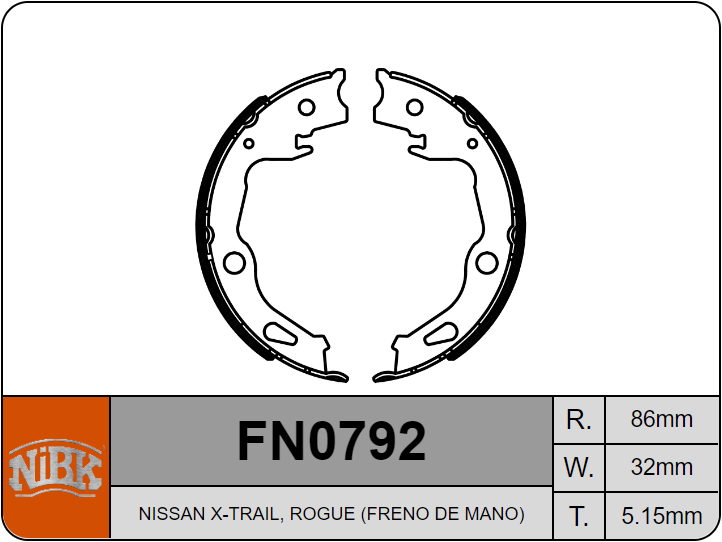 Producto NiBK FN0792