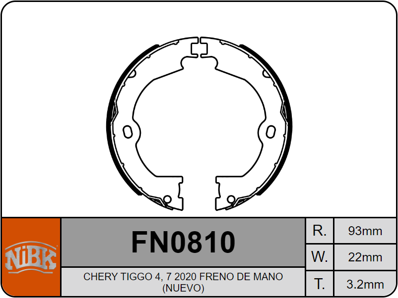 Producto NiBK FN0810