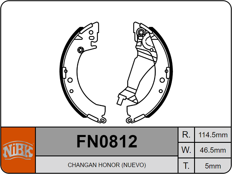 Producto NiBK FN0812