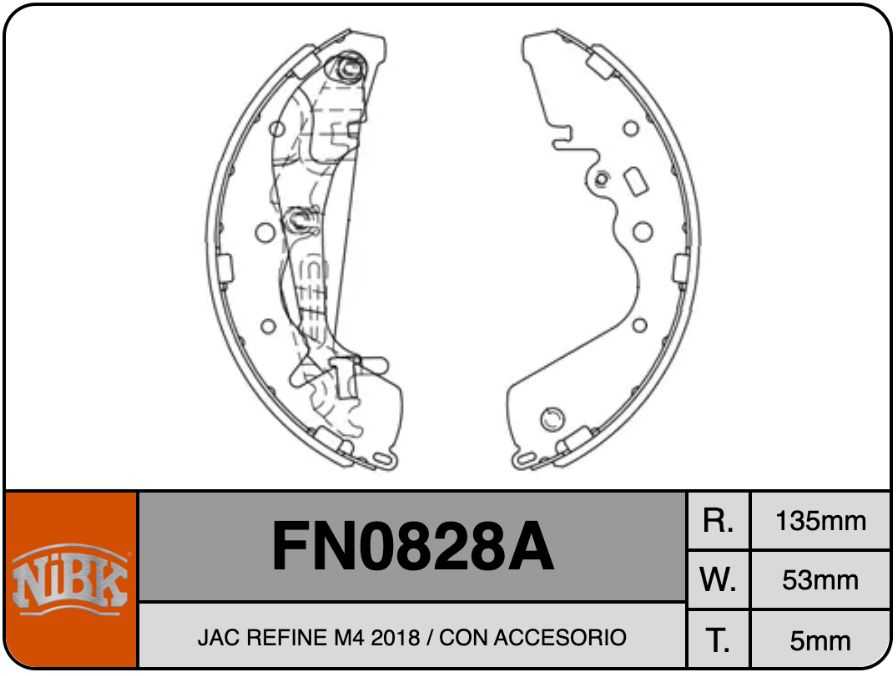 Producto NiBK FN0828A