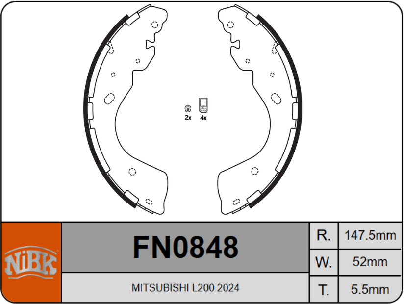 Producto NiBK FN0848