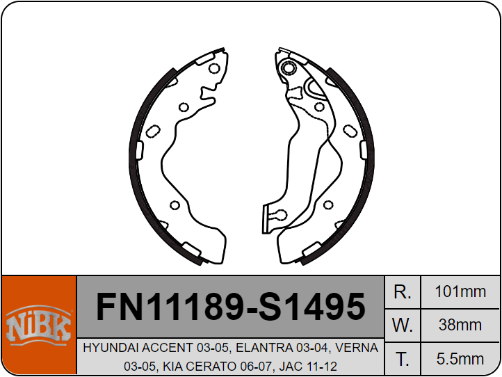Producto NiBK FN1189