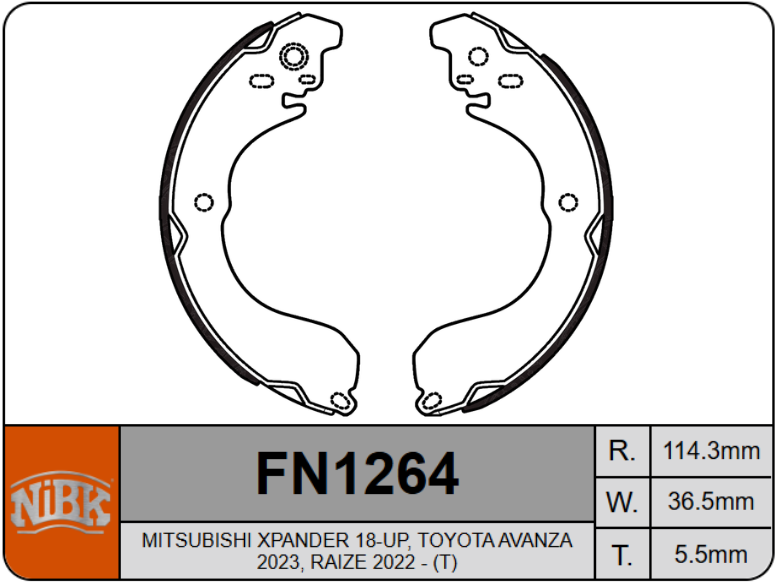 Producto NiBK FN1264