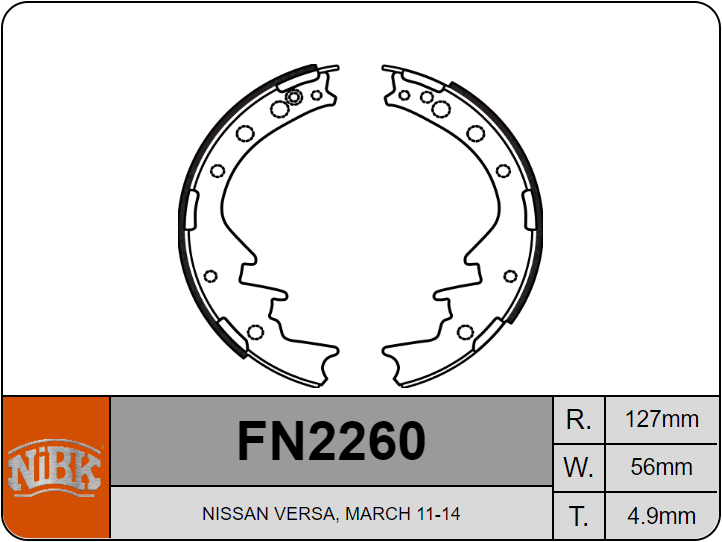 Producto NiBK FN2260