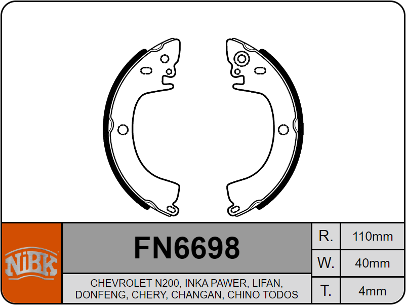 Producto NiBK FN6698