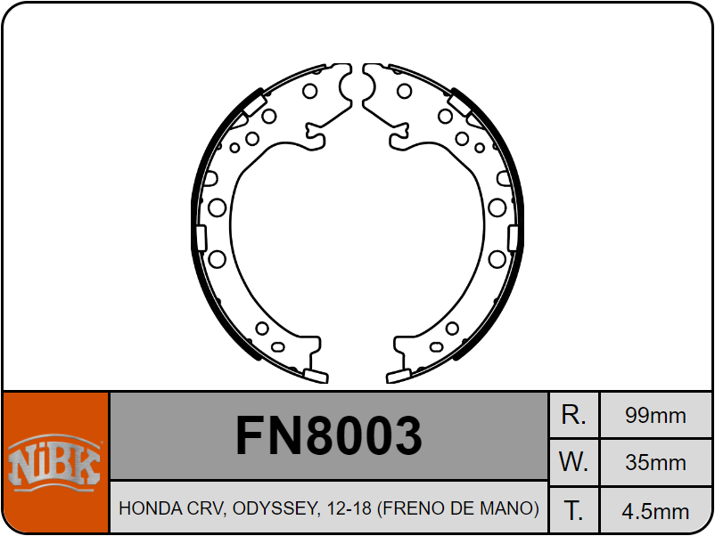 Producto NiBK FN8003