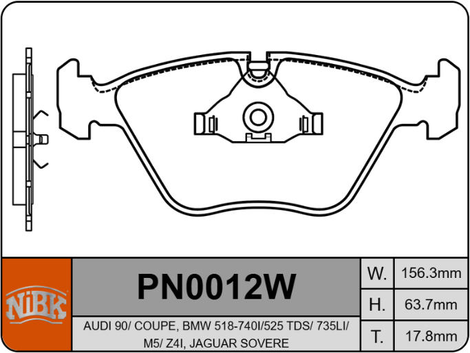 Producto NiBK PN0012W