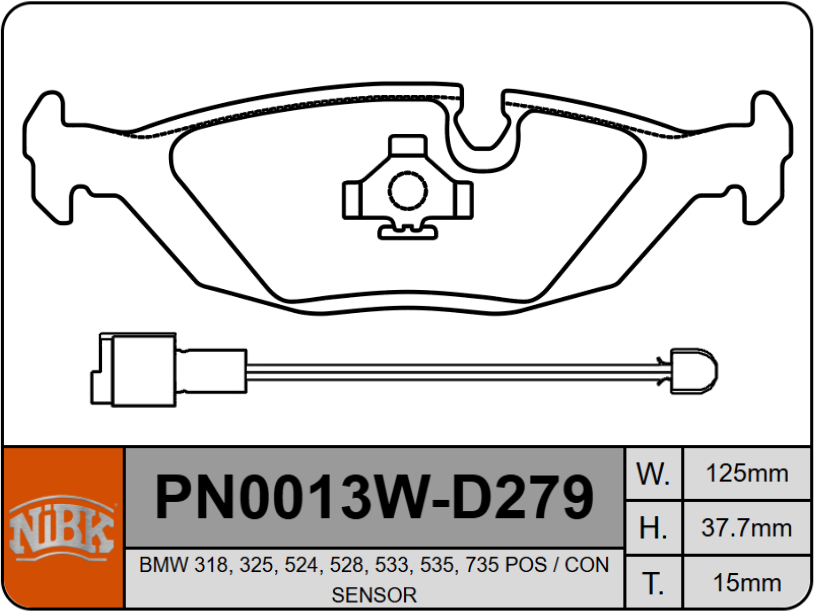 Producto NiBK PN0013W