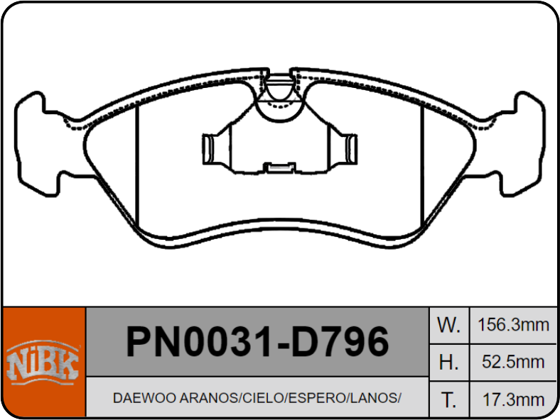Producto NiBK PN0031