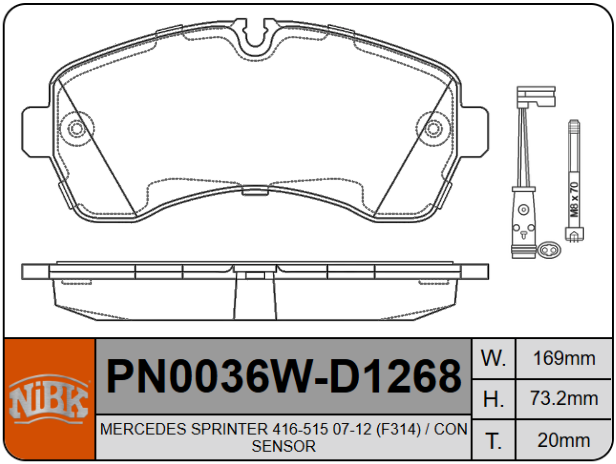 Producto NiBK PN0036W