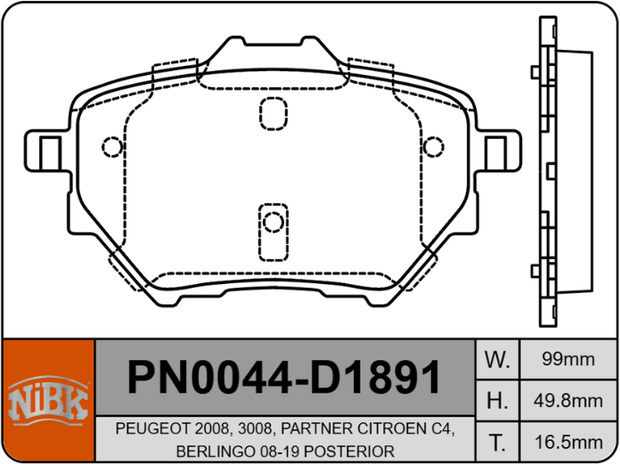 Producto NiBK PN0044