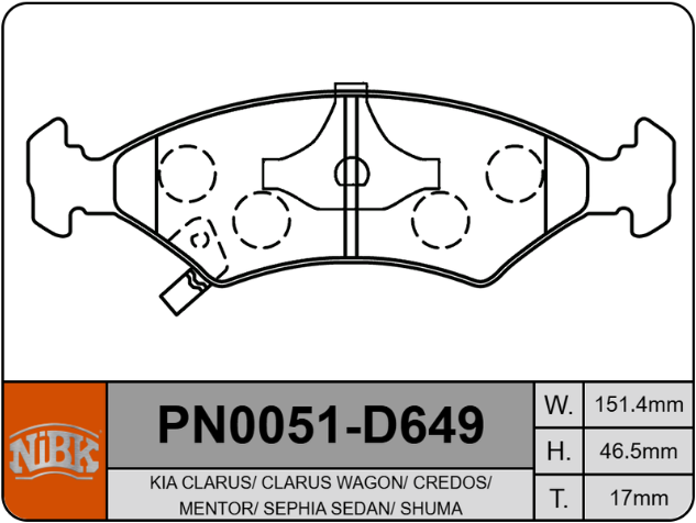 Producto NiBK PN0051