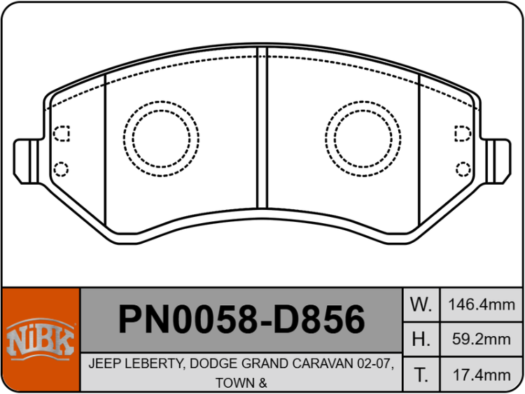 Producto NiBK PN0058