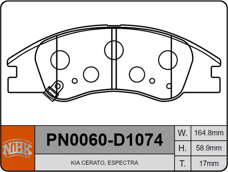 Producto NiBK PN0060